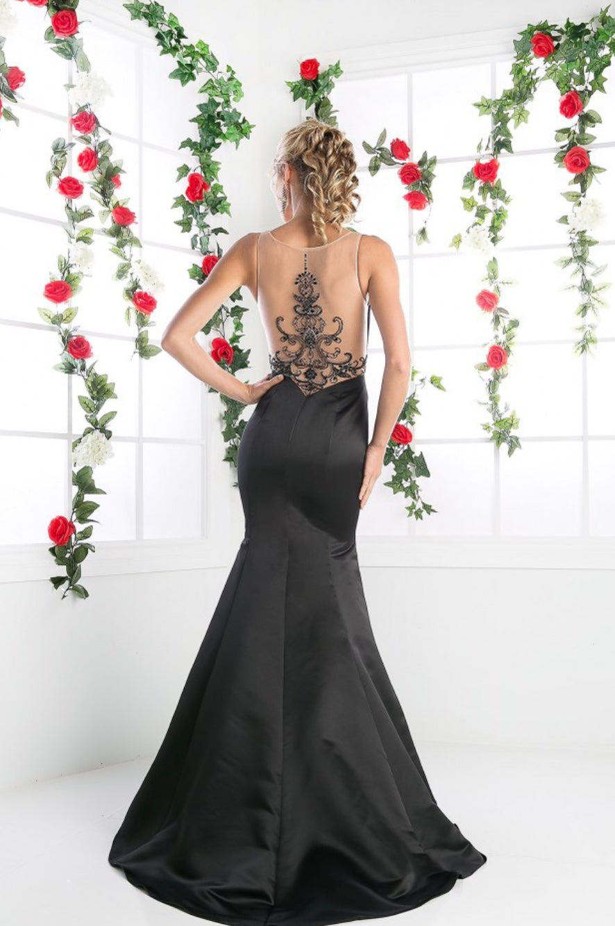 Beaded Mermaid Gown