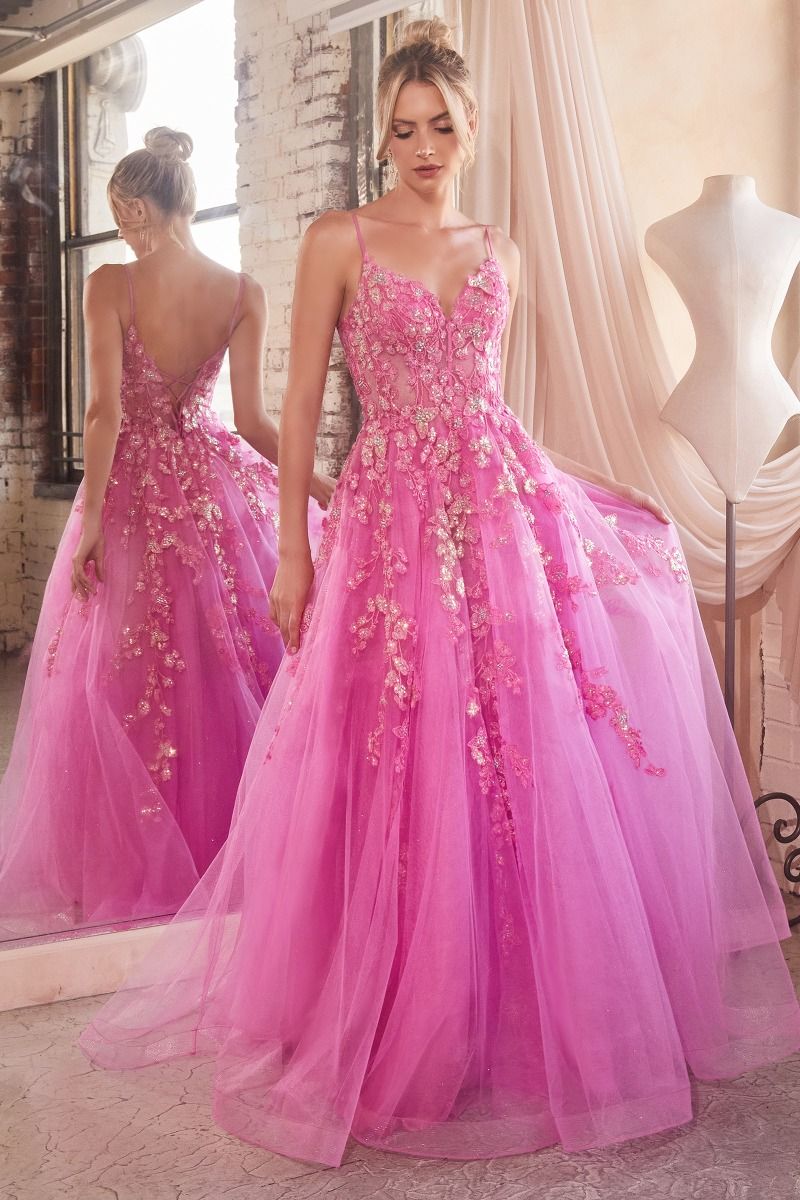 Azalea Pink Ball Gown