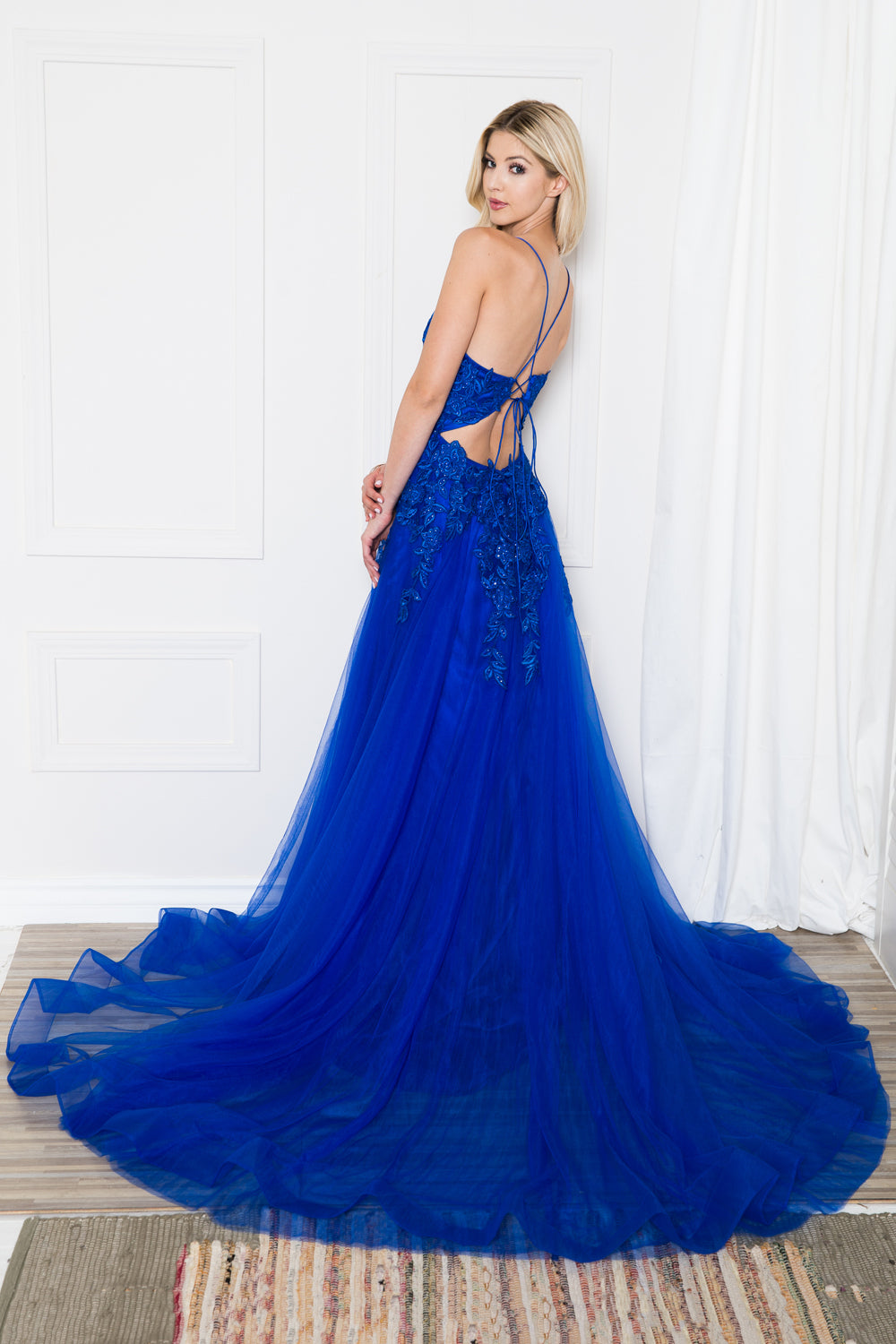 Royal Blue Ball Gown