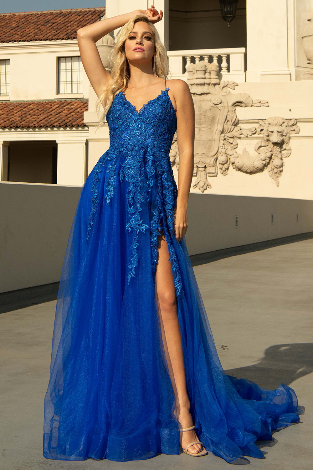 Royal Blue Ball Gown