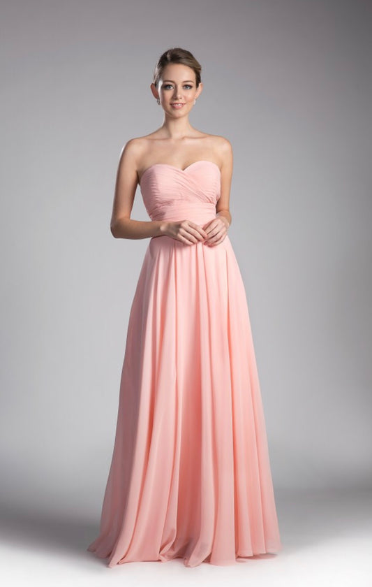 Chiffon A-Line Gown