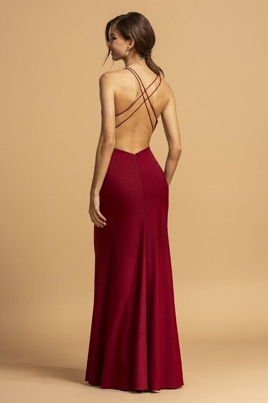 Royal Ruched Gown