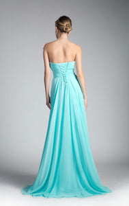 Chiffon A-Line Gown