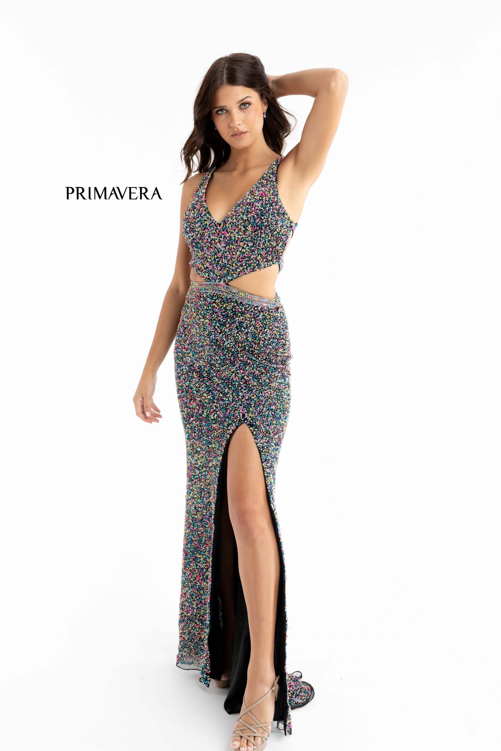 Black Multi Gown