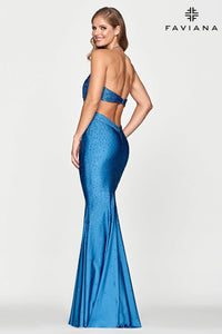 Coastal Blue Gown